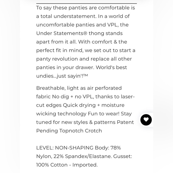 NWT 2 pairs SPANX Under Statements seamless thongs size 2X - Picture 7 of 7